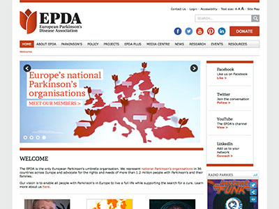 european parkinson's disease association