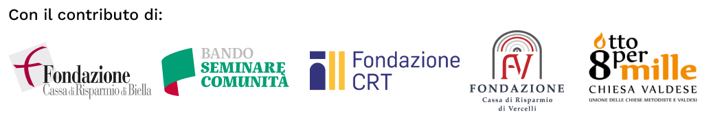 Fondazione Cassa di Risparmio di Biella, Bando Seminare Comunità, Fondazione CRT, Fondazione Cassa di Risparmio di Vercelli, Unione delle Chiese Metodiste Valdesi di Biella